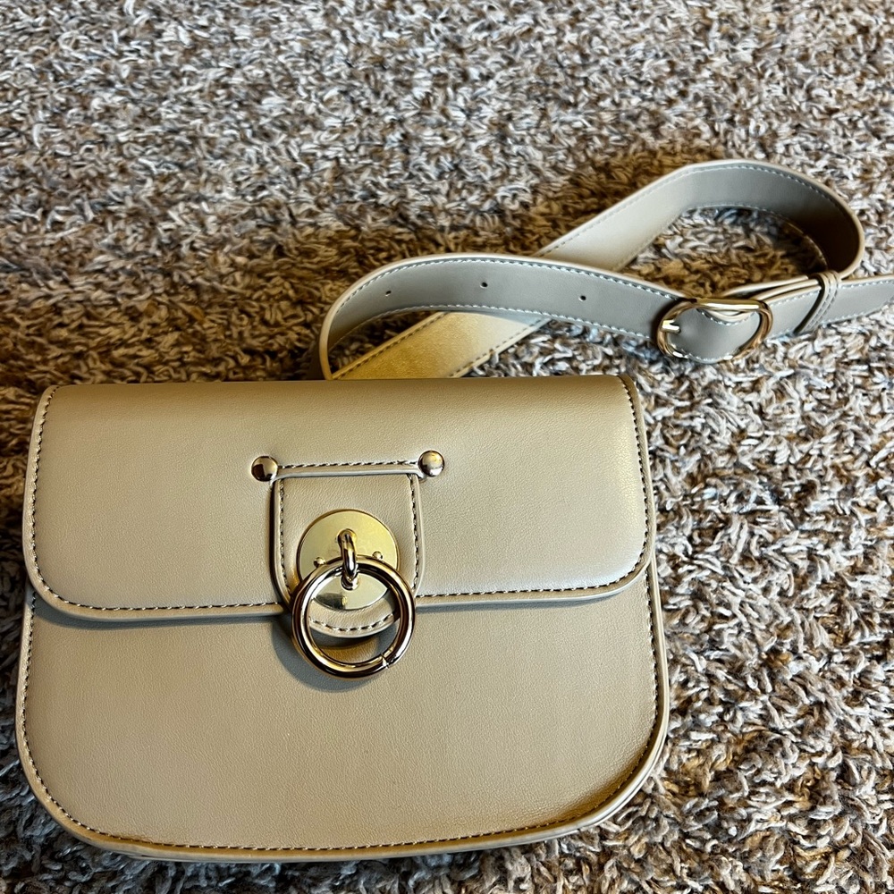 Vegan Leather Waist Belt Bag